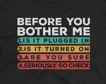 Tech Support Shirt Etsy