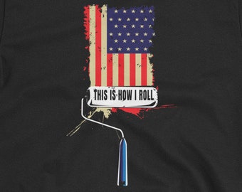 Painter T Shirt, Paint Roller Shirt, Painting Shirt, Painter Gift, Painter Shirt, Painter Tshirt, Commercial Painting Profession