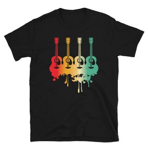 Acoustic Guitar Shirt - Acoustic Guitarist T Shirt - Acoustic Guitar Player Gift - Cool Guitar Lover Shirt - Unique Musician Gift