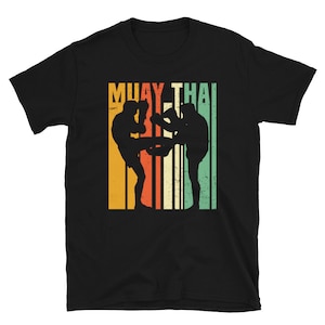 Retro Muay Thai Shirt - Muay Thai Gifts - Martial Arts Shirt - Martial Arts Gifts - Kickboxing Gifts - Kicboxer Shirt - Boxing - Vintage