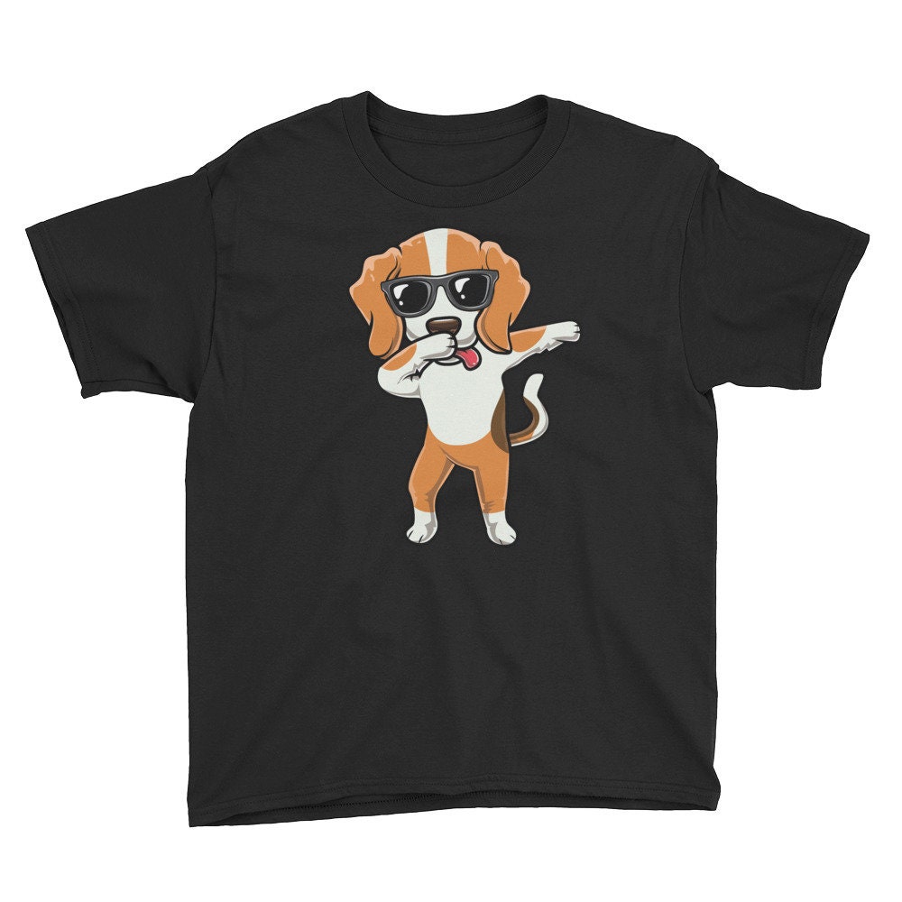 Kids T Shirt Dabbing Beagle Hound Dog Lover Dab Cute | Etsy
