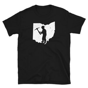 Ohio Coal Mining Shirt, Ohio Coal Miner Shirt, Mineral Mining, Mineral Miner, Coal Miner Gift, Coal Mining Gift, Coalminer Shirt
