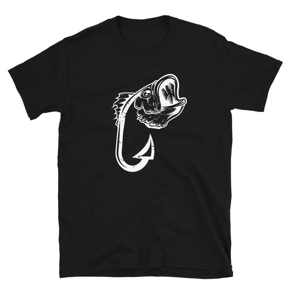 Fishing Hook Shirt, Bass Fish Shirt, Bass Fishing Shirt, Bass