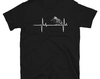 American Woodcock T Shirt | Timberdoodle Bird, Bogsucker, Bird Watching, Unique Birding Gift | Bird Watcher Gifts | Bird Hunting / Hunter