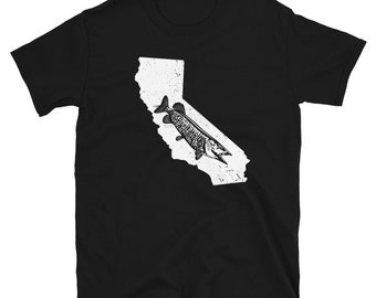 California Musky Fishing Shirt, Cali Fisherman Shirt, Muskie Fishing Shirt, Fishermen Gifts, California Fishing T Shirt, Musky Fish, Unique