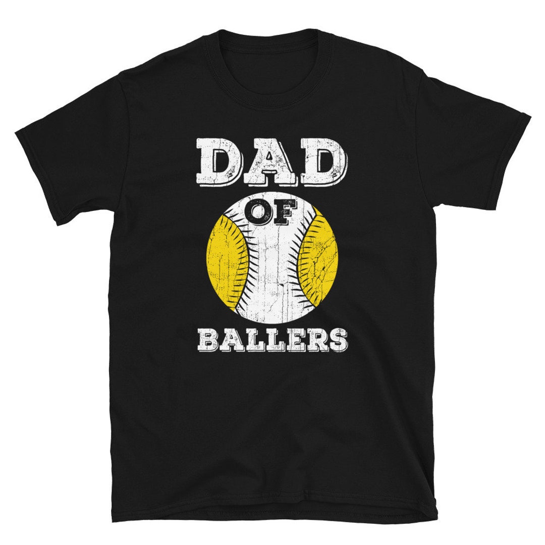 Baseball Dad Shirt Dad of Ballers Funny Baseball Gift From Son From Daughter Baseball Lover Gift