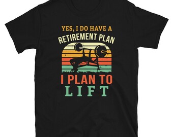 Weightlifter Retirement Shirt, Retired Weightlifting Shirt, Retiring Bodybuilder Shirt, Bodybuilding Shirt, Retirement Party, Bench Press