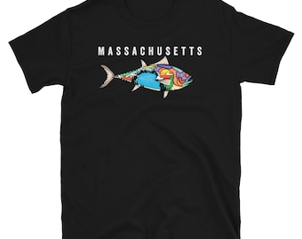 T-shirt Manches Longues Homme Salt Addiction - Motif Pêche En Kayak - Couleur Orange Vif