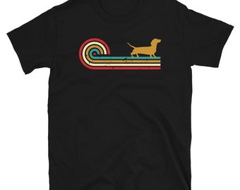 Retro Wiener Dog Shirt - Vintage Dachshund Shirt - Cute Doxie Shirt - Weiner Dog Shirt - Wiener Dog Gifts - Pet Owner Shirt