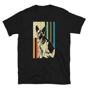 Vintage Style German Shepherd Shirt, Retro German Shephard Shirt, Dog Lover Gift, Pet German Shepherd Lover Gift, German Shephard Shirt