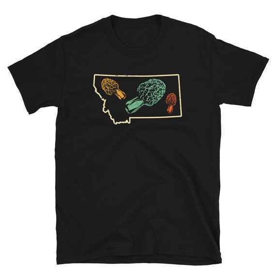 Morel Mushroom T Shirt Iowa Hunter Forager Gift Morel Mushroom T Shirt Iowa Hunter Forager Gift
