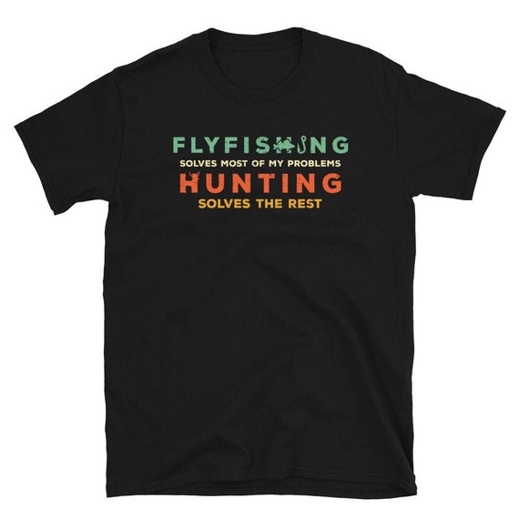 Funny Hunting And Fishing Tshirt. Gift For Fishing Lovers Funny Hunting And Fishing Tshirt. Gift For Fishing Lovers