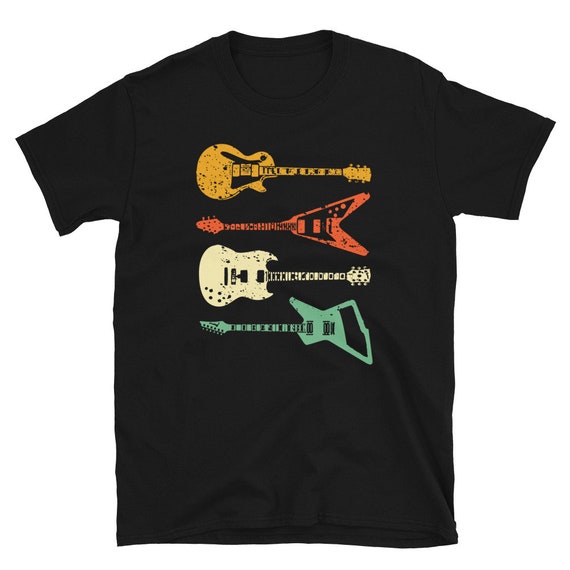 Vintage Electric Guitar Shirt Electric Guitar Gift Vintage Electric Guitar Shirt Electric Guitar Gift