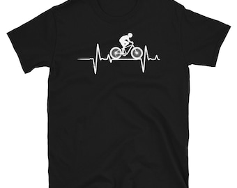 Fat Tire Bike Shirt, Heartbeat, Bike Lover, Fatbike Shirt, Fat Biker, Snow Bike Shirt, Fat Bike Shirt, Offroading Gift Offroad Biking Shirt