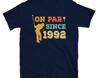 1992 Birthday Golf T Shirt 29th Birthday Shirt Born in 1992 Shirt Golf Lover Tshirt Golf Shirt Golfer Shirt Turning 29th Shirt Gift