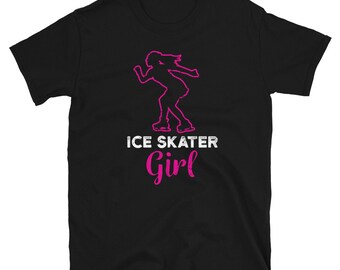Ice Skater Girl Shirt, Ice Skating Girls Shirt, Figure Skater Shirt, Figure Skating Shirt, Iceskating Tshirt, Ice Skating T Shirt Gift
