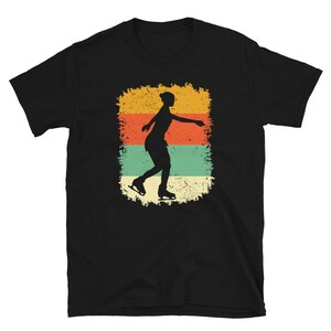 Retro Ice Skating Shirt, Ice Skating Tshirt, Ice Skater Gift, Figure Skater Gift, Figure Skating Gifts, Figure Skater T Shirt, Ice Skates