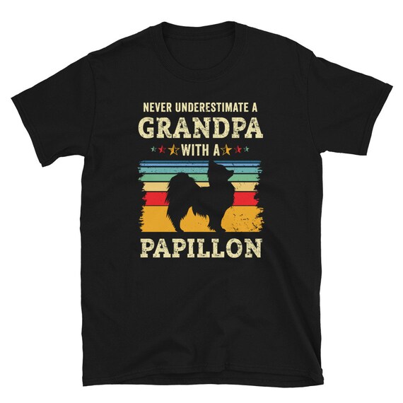 Vintage Papillon Dog T-Shirt - Papillon Tshirt Vintage Papillon Dog T-Shirt - Papillon Tshirt