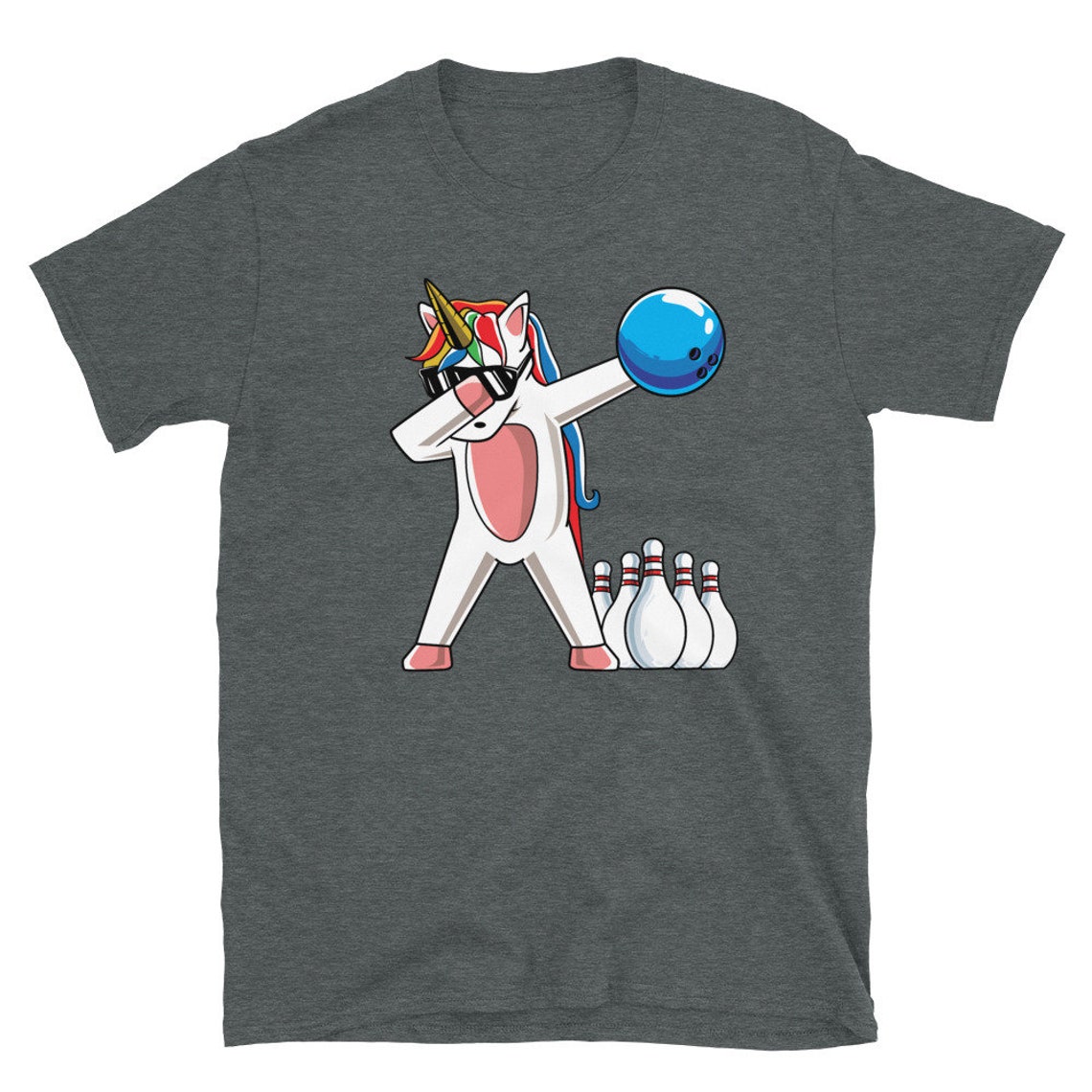 Unicorn Bowling Shirt Cute Bowler Gift Mom Bowling Shirt Etsy UK