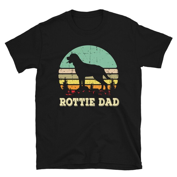 Rottweiler Dad Shirt - Gift For Rottie Lover Rottweiler Dad Shirt - Gift For Rottie Lover