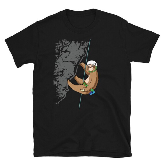 Rock Climbing Sloth Rock Climbers Funny Gift Cute T Shirt Rock Climbing Sloth Rock Climbers Funny Gift Cute T Shirt