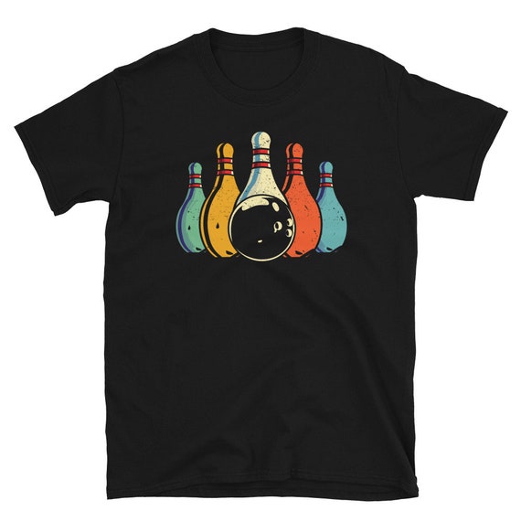 Retro Style Bowling Vintage Tshirt Retro Style Bowling Vintage Tshirt