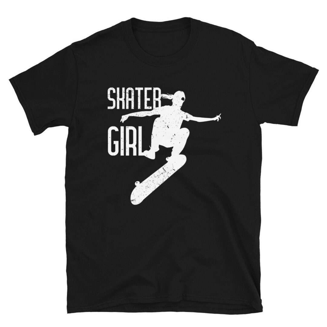 Skater Girl Shirt Cool Skateboarding Gifts Skater Shirt Skateboarder