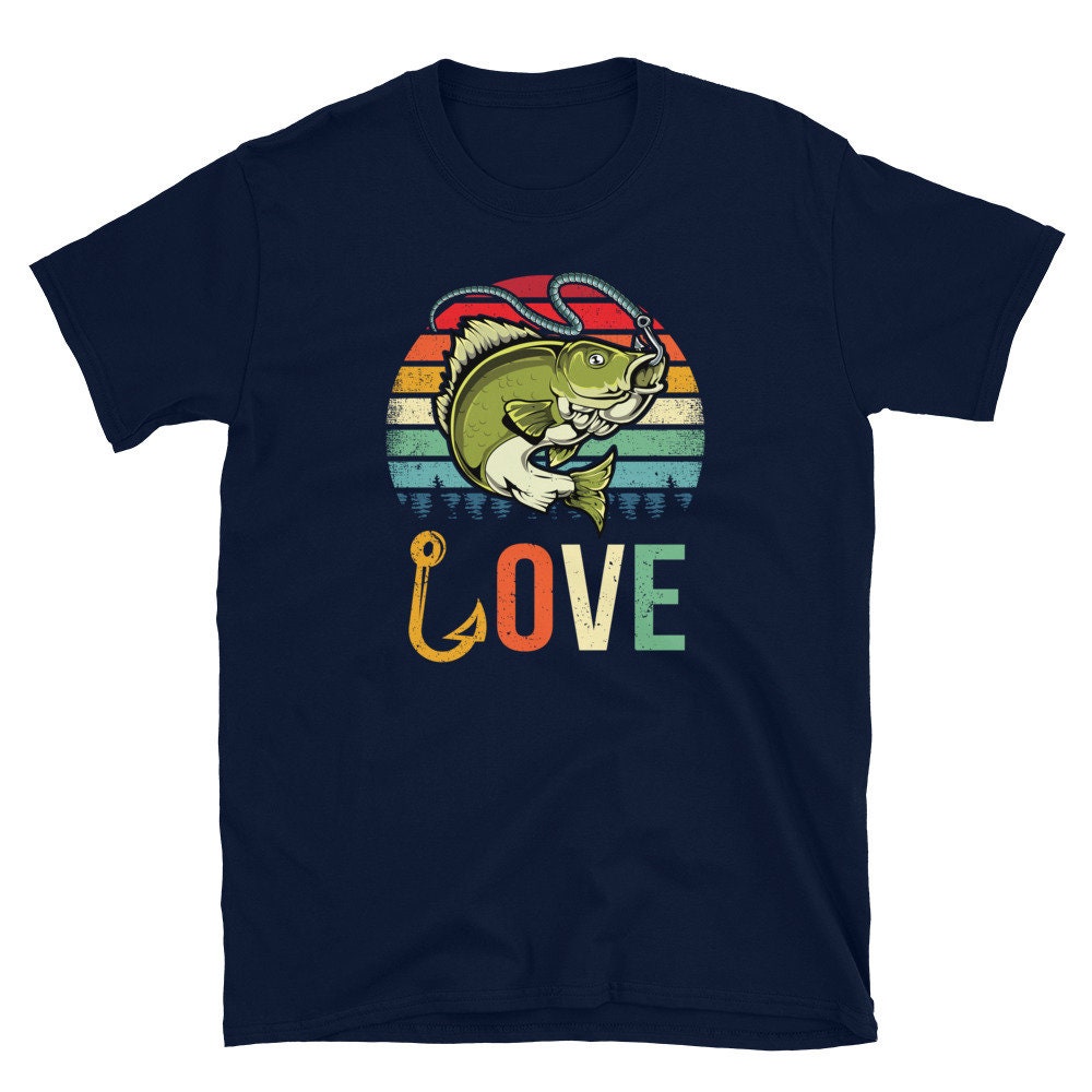 Walleye Vintage T Shirt Retro Sunset Fishermen Shirt Love Fishing Walleye  Tshirt Gift 