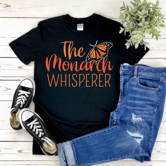 The Monarch Whisperer Cute Entomology Butterfly Tshirt Gift The Monarch Whisperer Cute Entomology Butterfly Tshirt Gift
