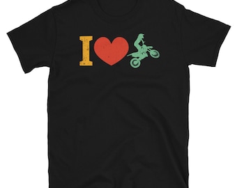 Motocross T Shirt I Heart Motocross Shirt Love Motocross Shirt MX Shirt Supercross Shirt Dirt Biking Shirt Dirtbike Shirt Dirt Biker Gifts