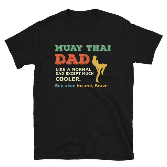 Retro Vintage Muay Thai Kickboxing Silhouette Martial Art T-Shirt Retro Vintage Muay Thai Kickboxing Silhouette Martial Art T-Shirt