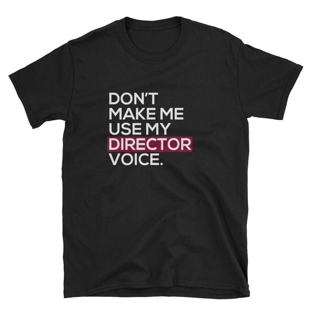 Merch Director Background Funny Filmmaker T Shirt | Film Director Shirt, Director Gift, Film ...