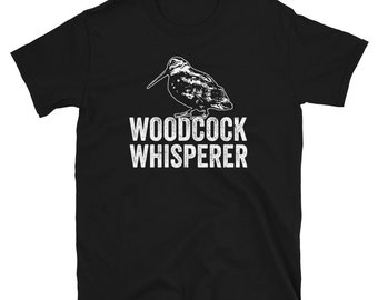American Woodcock T Shirt | Timberdoodle Bird, Bogsucker, Bird Watching, Unique Birding Gift | Bird Watcher Gifts | Bird Hunting / Hunter