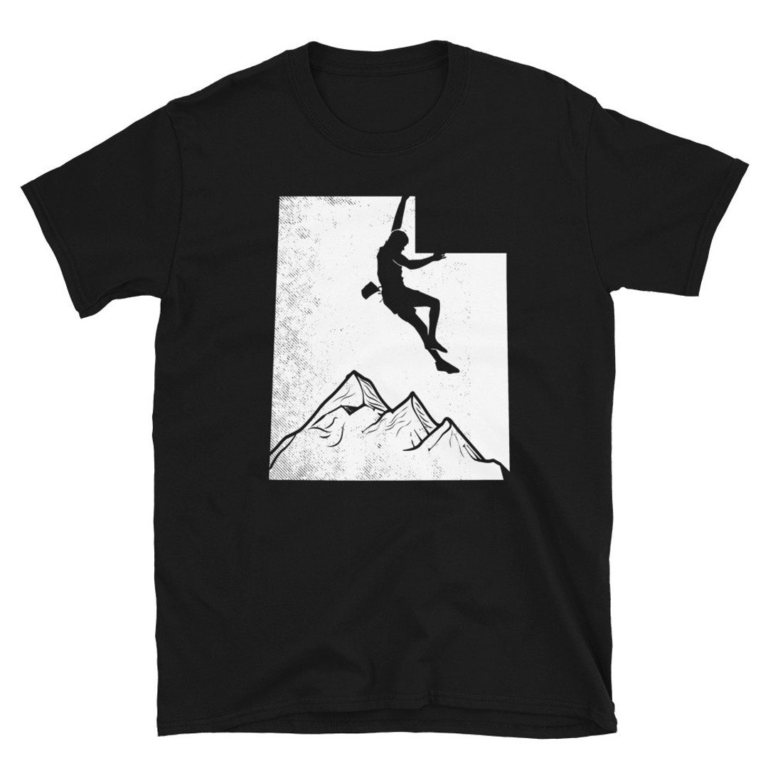Utah Rock Climbing Shirt Mountain Climbing Tools Rock Climber Gift Cool