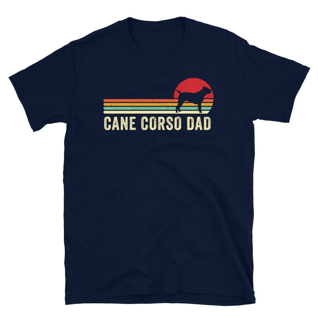 Cane Corso Dad Shirt, Cane Corso Pet Owner Gift, Retro Dog Shirt, Vintage Style Cane Corso T