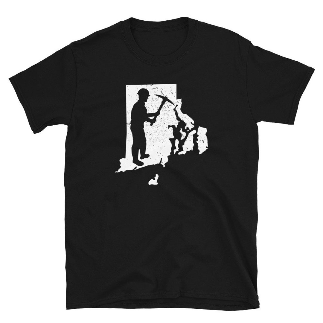 Rhode Island Coal Mining Shirt, Rhode Island Coal Miner Shirt, Coal ...