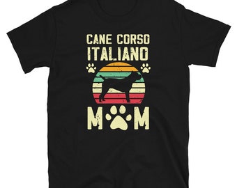 Cane Corso Italian Mastiff Mom Shirt - Italian Bullmastiff Shirt - Cane Corso Dog Tshirt - Cane Corso Blue Brindle Dog Mom Shirt