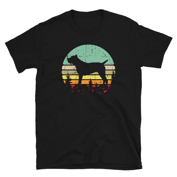 Vintage Retro Cane Corso Silhouette Sun Dog Lover T-Shirt Vintage Retro Cane Corso Silhouette Sun Dog Lover T-Shirt