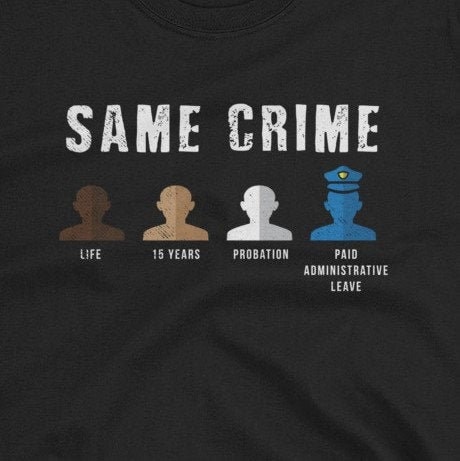 kaepernick same crime shirt