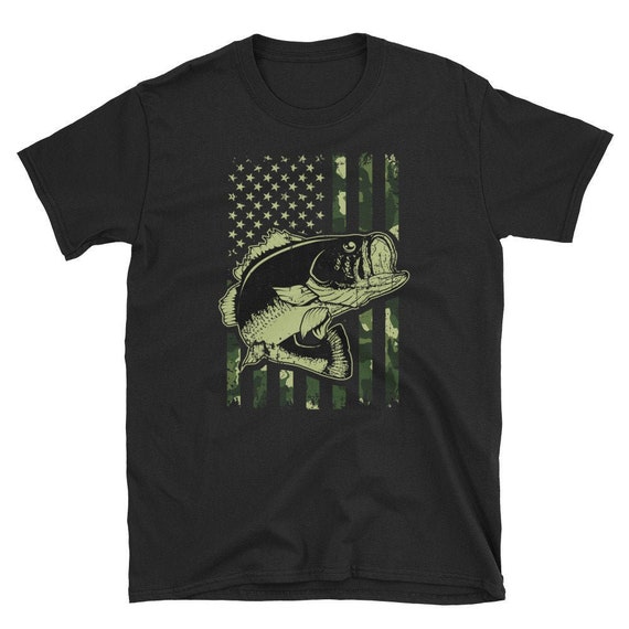 Fishing Tees Camouflage Usa Flag For Bass Fisherman Gifts Fishing Tees Camouflage Usa Flag For Bass Fisherman Gifts