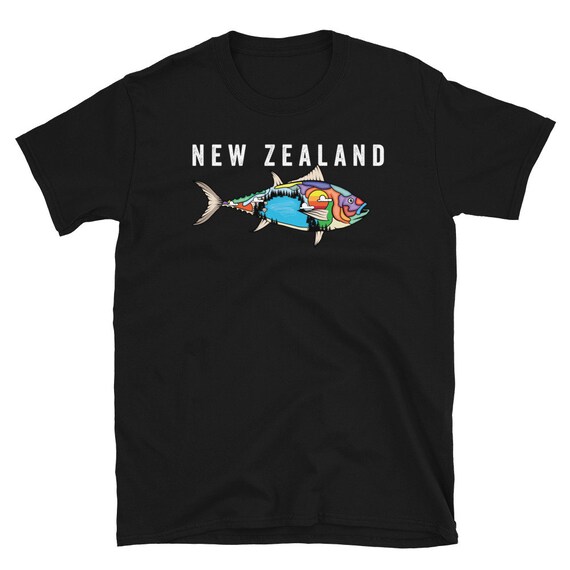 New Zealand Tuna Fishing Shirt, Tuna Fish Shirt, Deep Sea Fishing,  Fisherman Shirt, Charter Fishing, Fishermen Gifts, Saltwater Fishing Gift -   UK