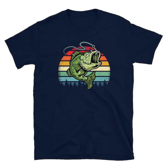 Cool Bass Fishing T Shirt Father's Day Shirt Gift Idea Bass
