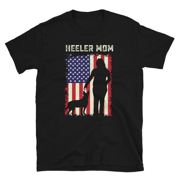 Australian Cattle Dog American Flag Blue Heeler T Shirt Australian Cattle Dog American Flag Blue Heeler T Shirt