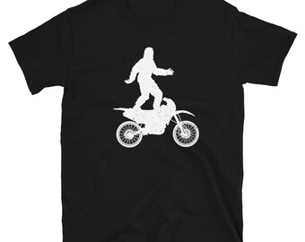 Funny Bigfoot Dirtbike Motocross Gift | Sasquatch, Dirt Biking, Mountain Biking, Dirt Biker, Extreme Sports, Dirt Bike Racing
