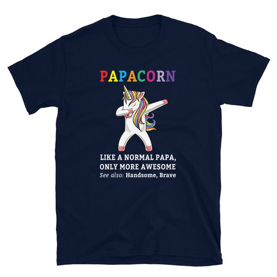 Funny Grandpa Dad Papa Unicorn Papacorn Dab Dabbing T Shirt Funny Grandpa Dad Papa Unicorn Papacorn Dab Dabbing T Shirt