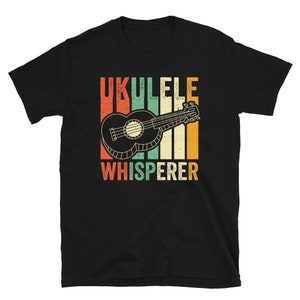 Retro Style Ukulele T Shirt, Cool Uke Player Gift, Hawaii Guitarist Gift Idea, Hawaiian Musician Gift, Uke Shirt, Ukulele Player, Music