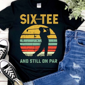 60th Birthday Golf Shirt, Gift for Him, Gifts for Men, Turning 60 T-Shirts, Golfer Shirt, Golfing Shirt, 60 Year Old Birthday, Shirt for Man