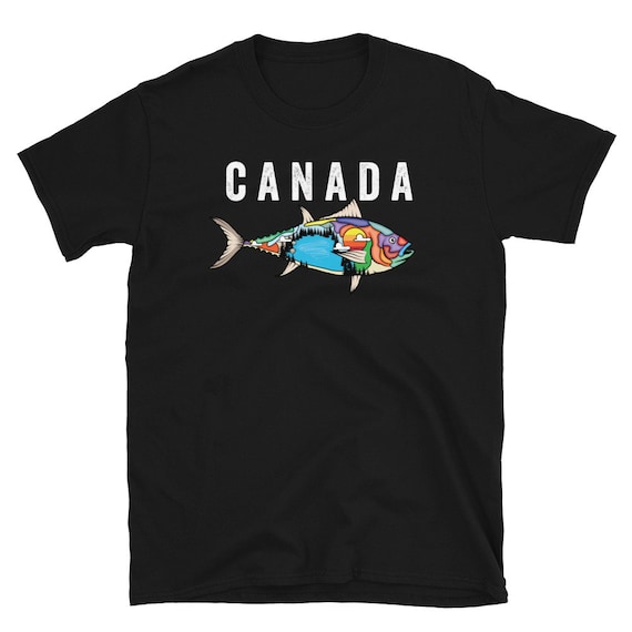 Canada Shirt, Canadian Tuna Fishing Shirt, Tuna Fish Shirt, Deep Sea  Fishing, Fisherman Shirt, Charter Fishing, Fishermen Gifts, Unique -   Canada