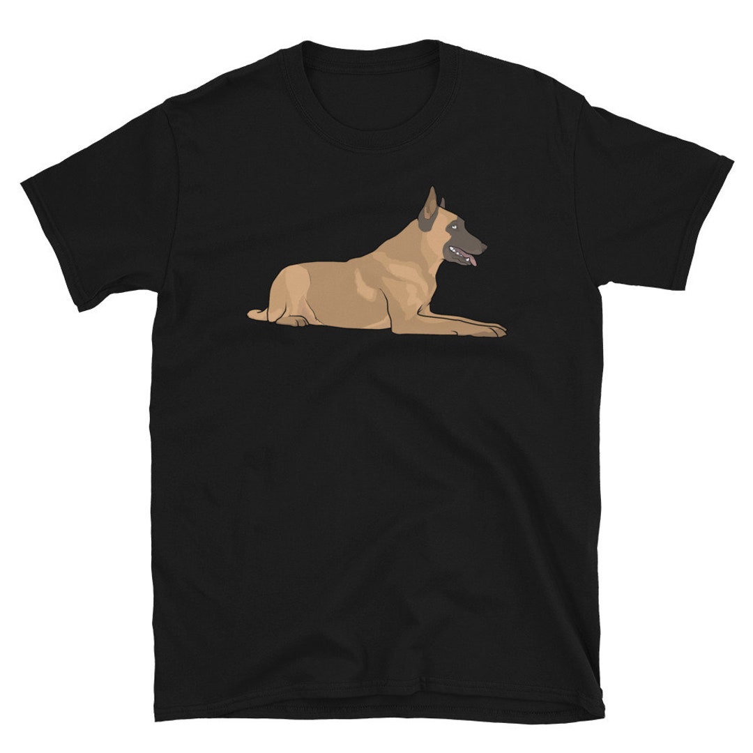 Belgian Malinois Portrait Shirt Malinois Dog Breed - Etsy