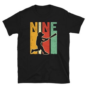 9 Year Old Baseball Shirt - Nine Year Old Gift - 9yo Baseball Shirt - 9yr Baseball Shirt - Gift Idea - Boy Baseball Shirt - Youth League